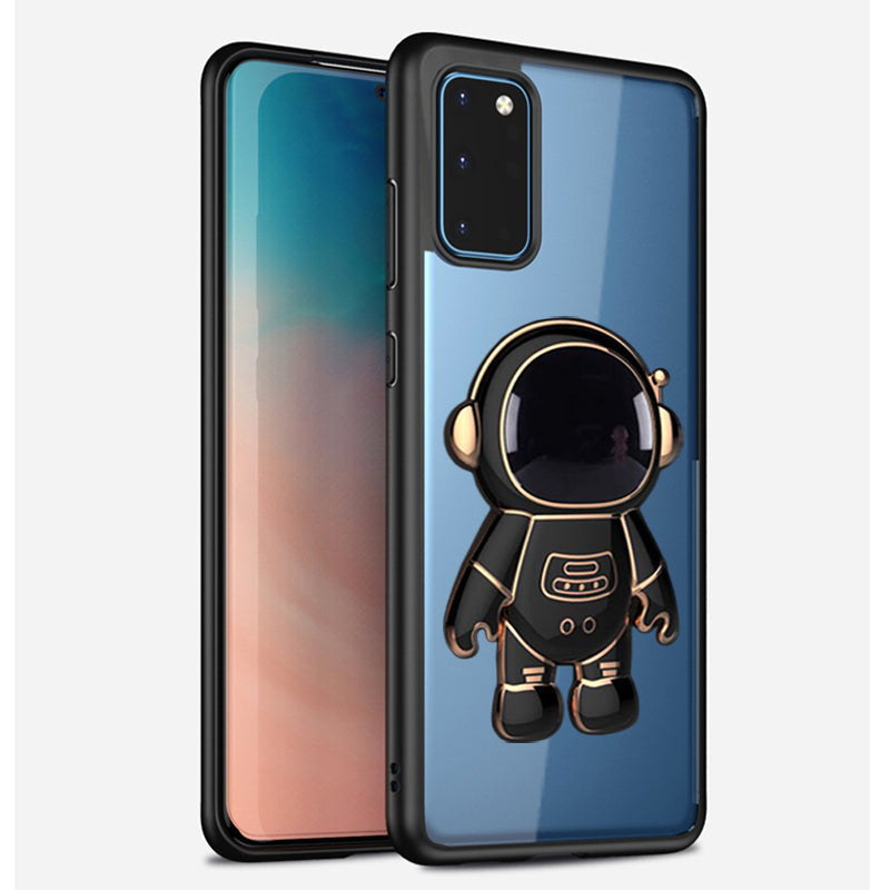 Astronaut Luxury Metal Camera Protection Shockproof Armor Case For Samsung S20 FE