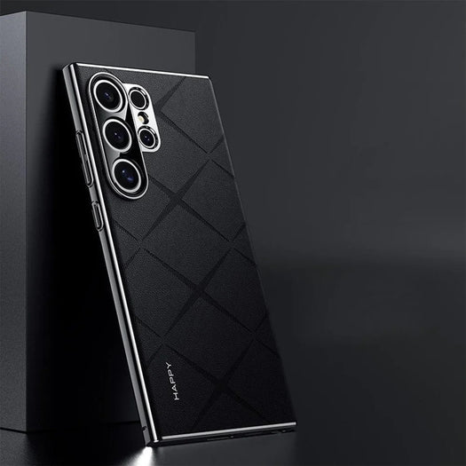 Premium Leather Business Case For Samsung S25 Ultra