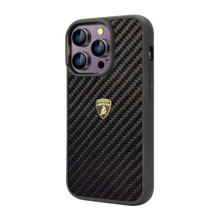 Elemento D3 Genuine Carbon Fiber Lamborghini Case for Apple iPhone 14 Pro Max