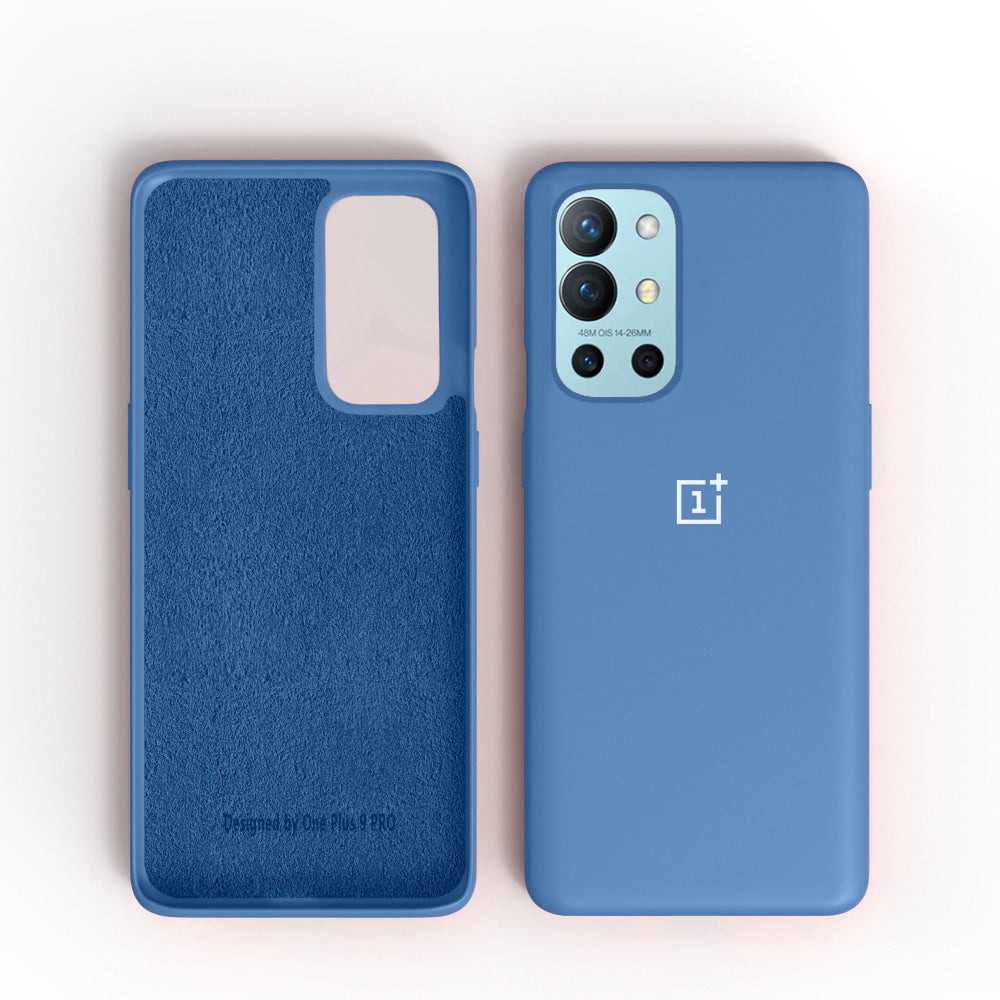 Premium Liquid Silicone Back Case Cover For OnePlus 9RT