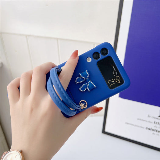 Premium Leather Phone Case for Samsung Galaxy Z Flip 3