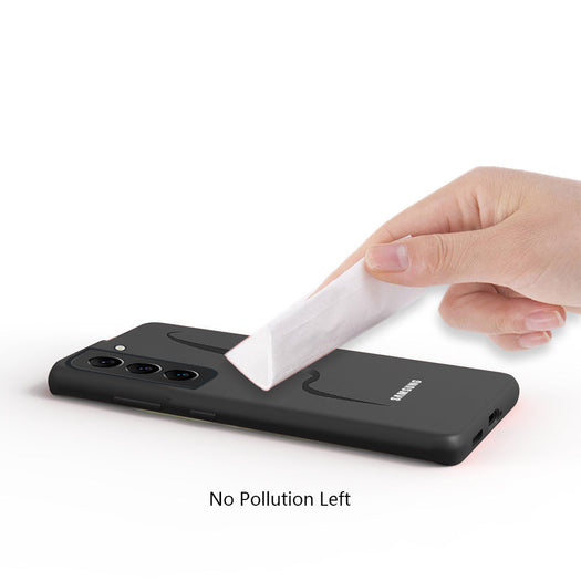 Premium Liquid Silicone Back Case Cover For Samsung Galaxy S21 FE