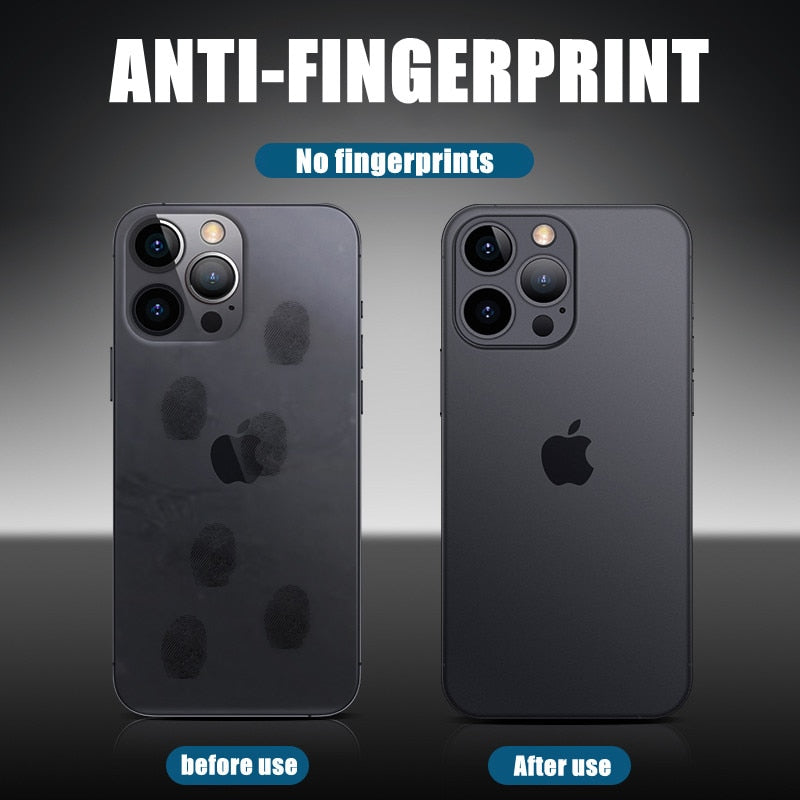 Frosted Ultra Thin Paper Back Case For iPhone 14