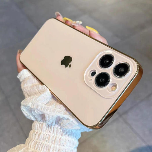 Orignal Glossy Premium Glass Back Case For iPhone 14