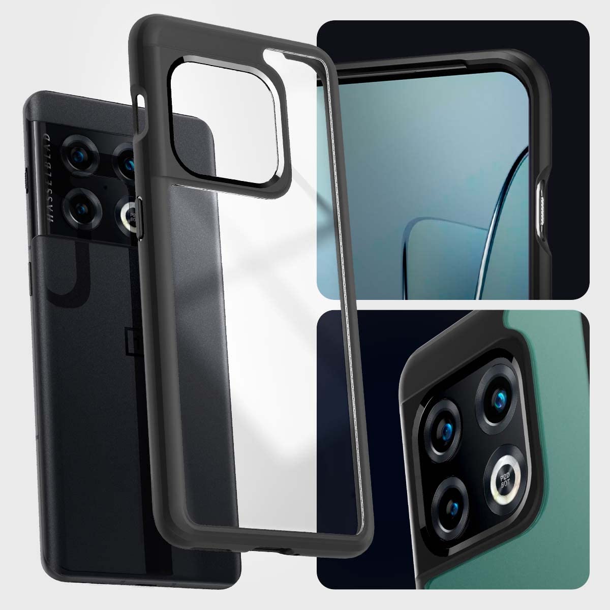 Premium Luxury Metal Camera Protection Shockproof Armor Case For OnePlus 10 Pro