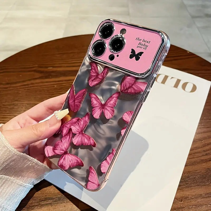 3D Effect Butterflies Back Case For Apple iPhone