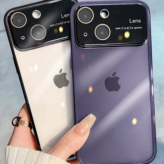 New Edition Smooth Luxury Lens Case For iPhone 14