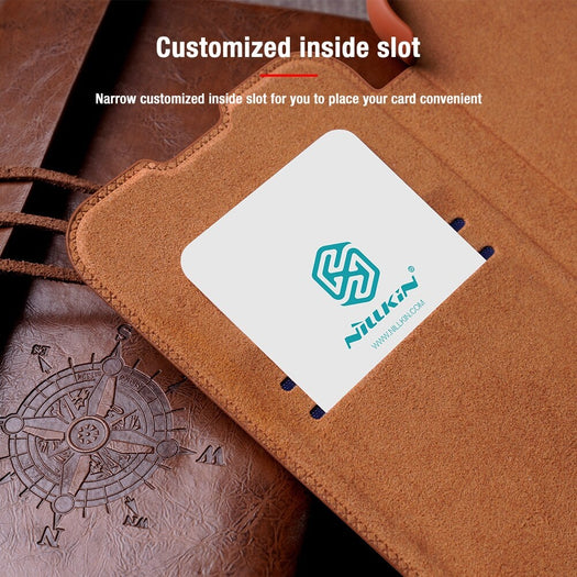 Nillkin Qin Leather Flip Case For iPhone 13 - planetcartonline