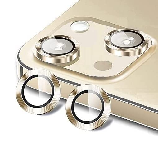 Ring Metal Camera Lens Protector Glass For iPhone 14