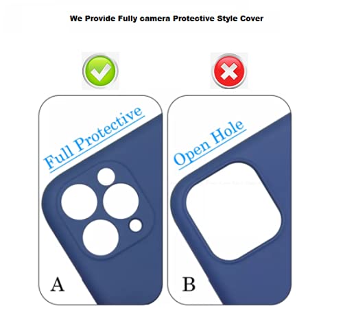 Liquid Silicon Soft Protective Case With Camera Protector For Samsung Galaxy A72