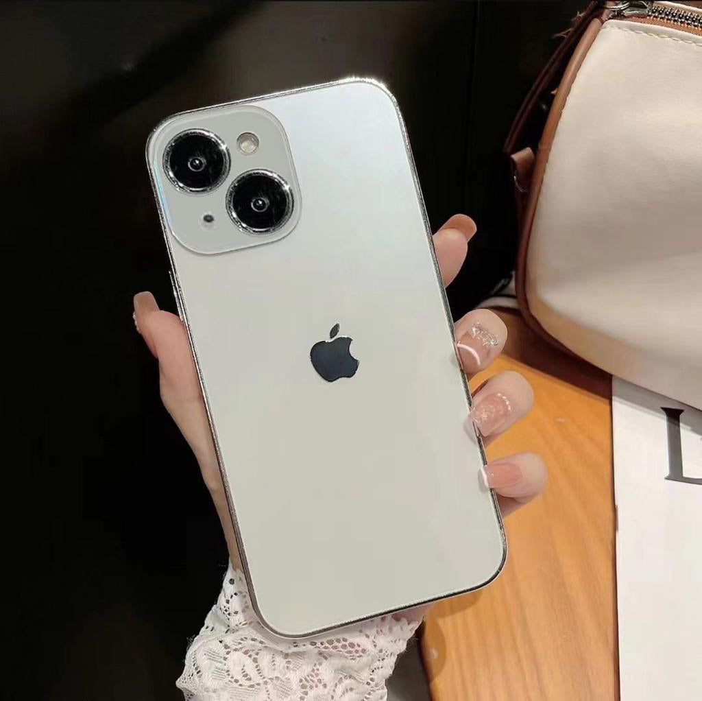 Orignal Glossy Premium Glass Back Case For iPhone 14