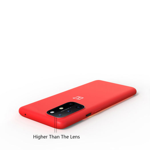 Premium Liquid Silicone Back Case Cover For OnePlus 8T