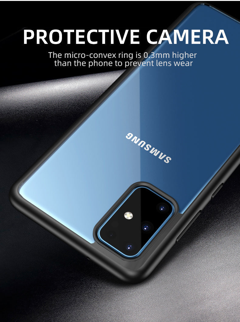 Premium Luxury Metal Camera Protection Shockproof Armor Case For Samsung A52s 5G