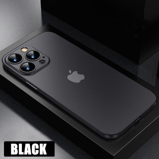 Frosted Ultra Thin Paper Back Case For iPhone 14 Plus