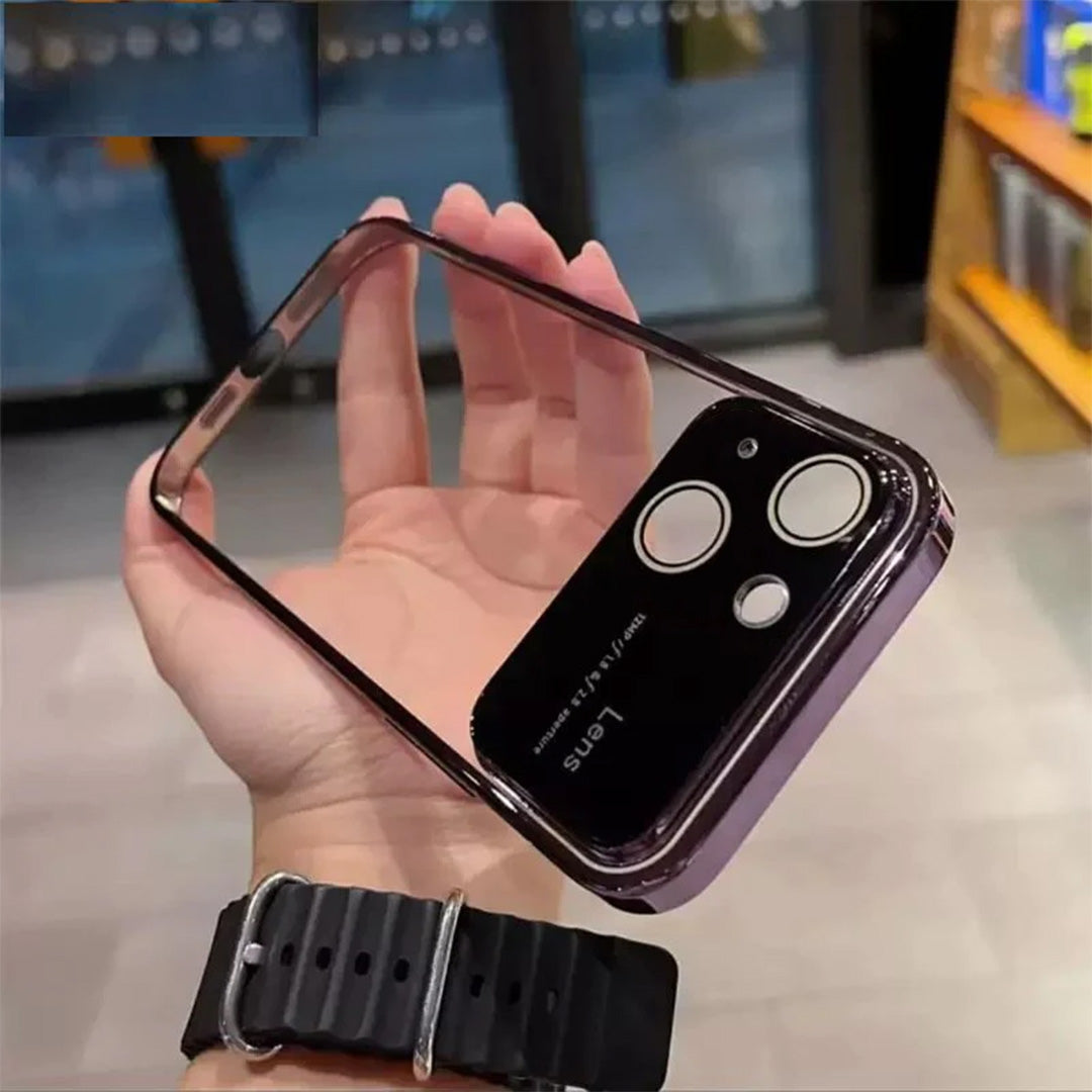 New Edition Smooth Luxury Lens Case For iPhone 14 Plus