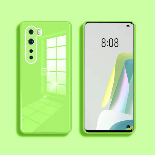 Luxurious Glass Back Case For Oneplus Nord