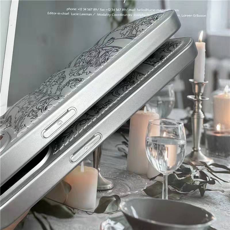 Premium Trendy Shockproof Puffer Back Case Cover for iPhone 13