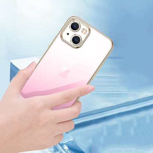 Premium Gradient Slim Soft Back Electroplated Glossy Bumper Case Cover for iPhone 13