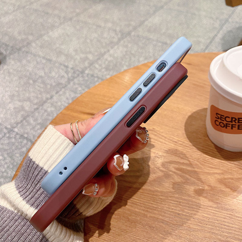 Forsted Transparent Matt Shockproof Heavy Duty Bumper TPU + PC Back Case Cover for iPhone 13