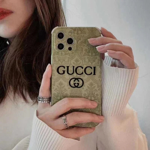 Premium Luxury Embroidery Back Case Cover For iPhone 13 Pro Max