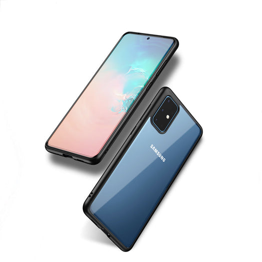 Premium Luxury Metal Camera Protection Shockproof Armor Case For Samsung A52