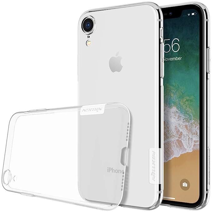 Nillkin Case for Apple iPhone XR Nature Series Back Soft Flexible TPU White Color