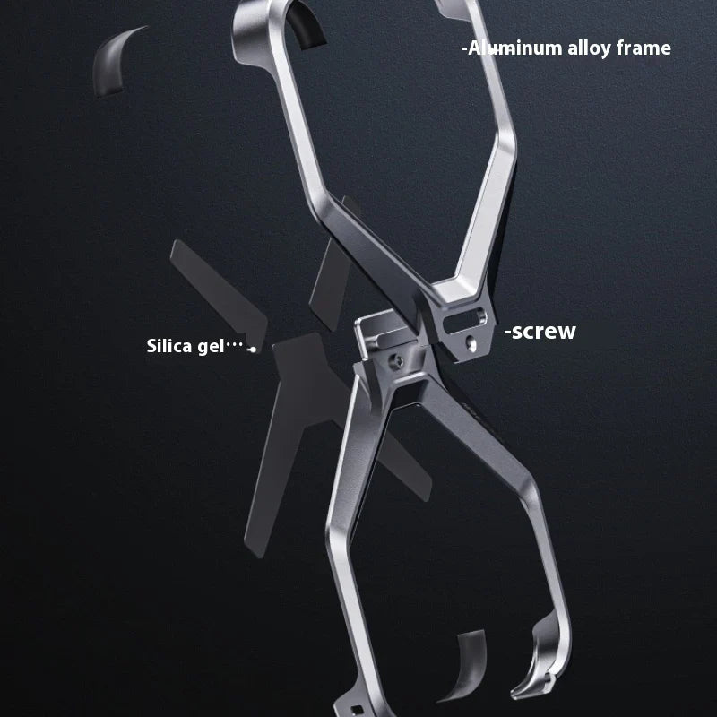 Aluminum Alloy Hollow Cover iPhone For iPhone 16 Pro Max