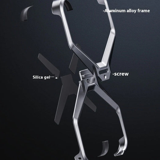 Aluminum Alloy Hollow Cover iPhone For iPhone 15 Pro