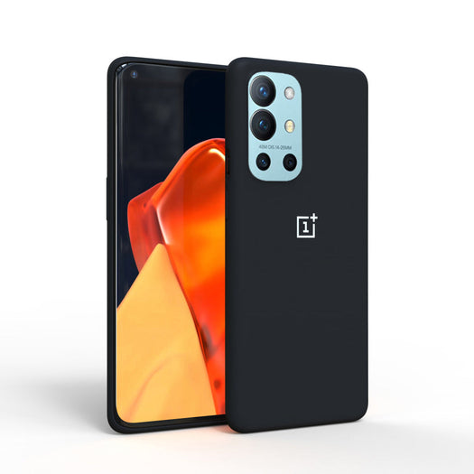 Premium Liquid Silicone Back Case Cover For OnePlus 9R