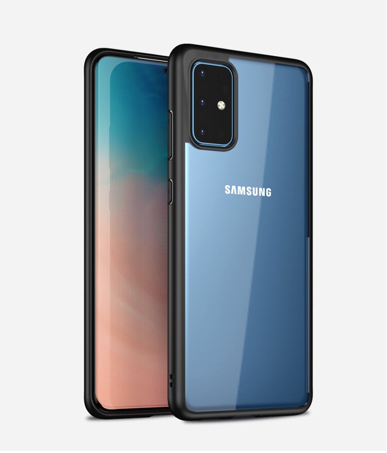 Premium Luxury Metal Camera Protection Shockproof Armor Case For Samsung A52