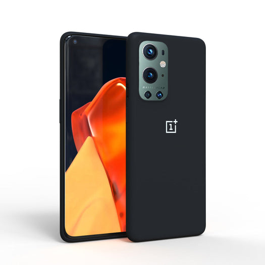 Premium Liquid Silicone Back Case Cover For OnePlus 9 Pro