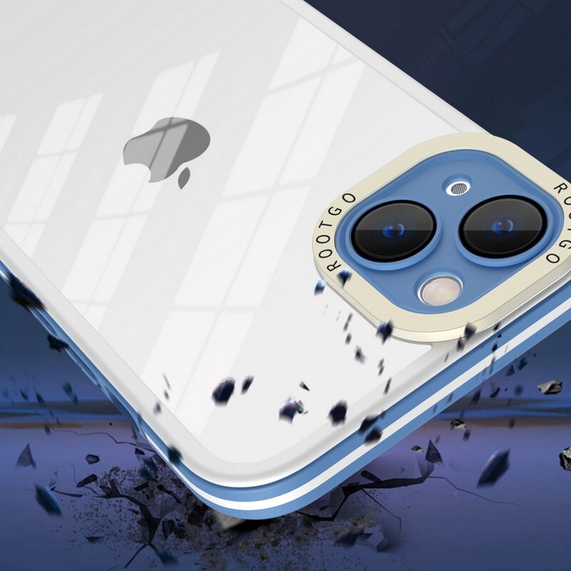 Root Transparent Polycarbonate Back Case Cover for iPhone