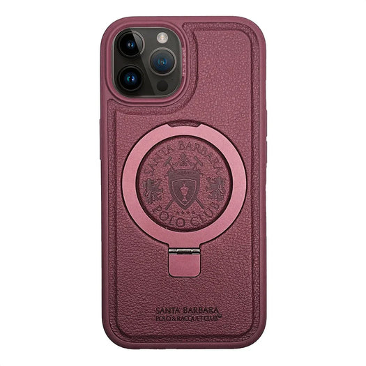 Santa Barbara Classic Primo Series Genuine Leather Case For iPhone 15 Pro Max