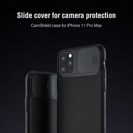 Nillkin Camshield Camera Protection Back Case Cover For iPhone 11 PM Black