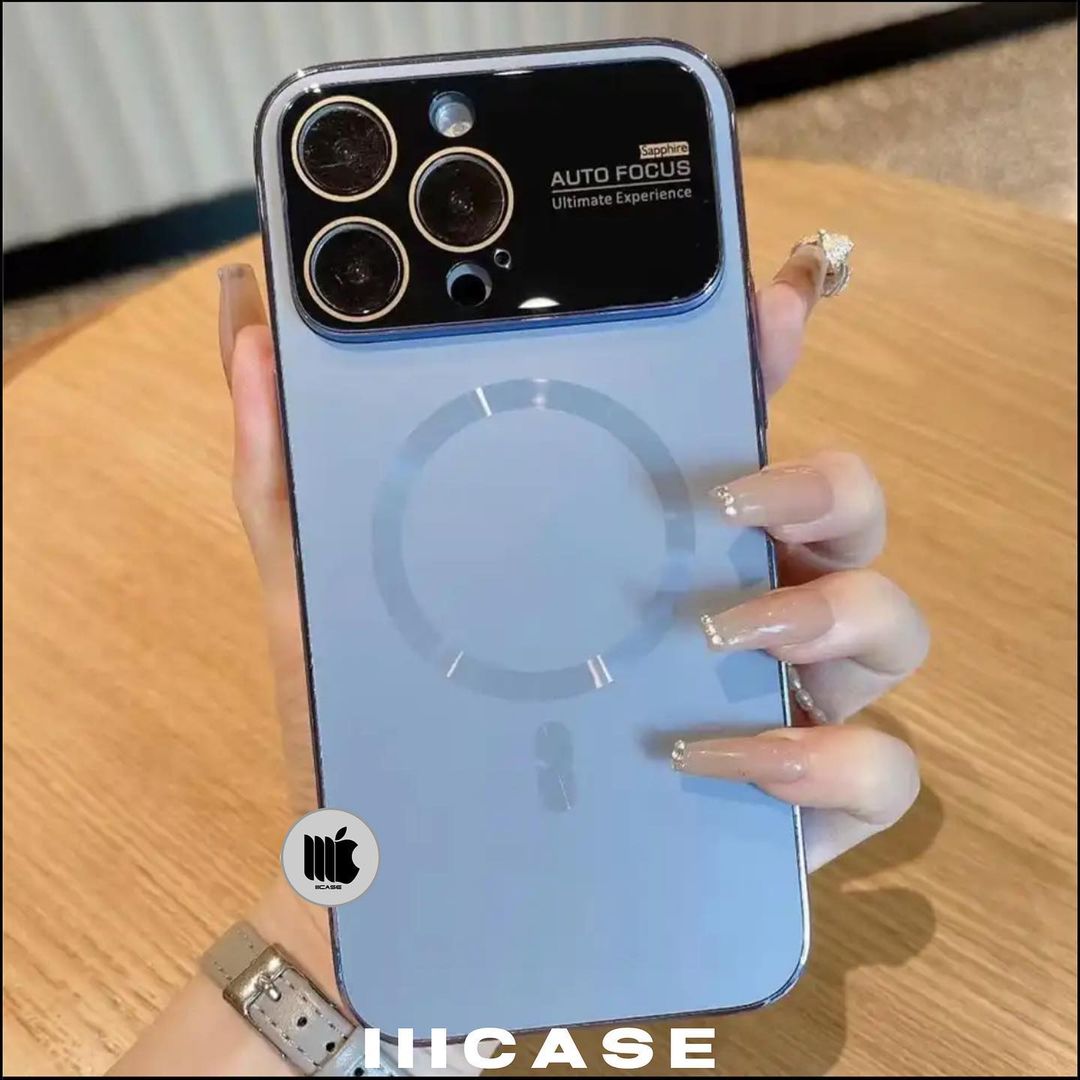 New Magsafe Lens Glass Case For iPhone 15 Series