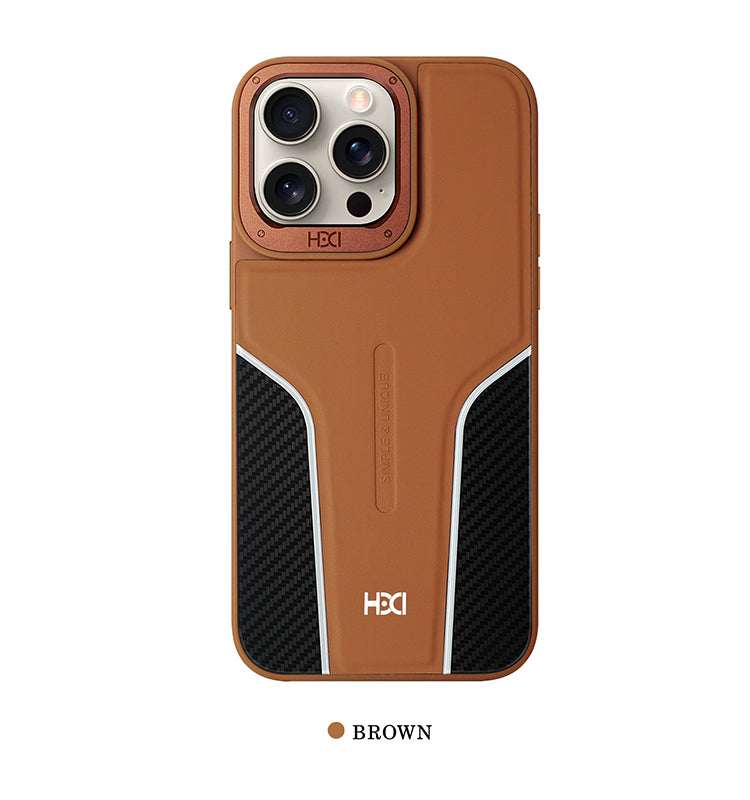New Product SuperCar Series Leather Acrylic Cases for iPhone