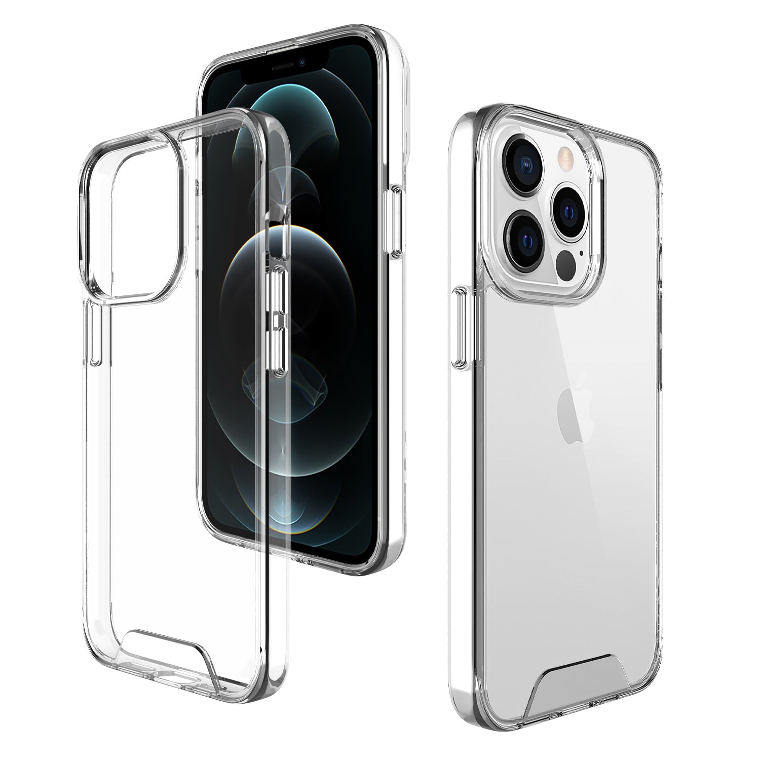 Crystal Clear Transparent Shockproof TPU Back Case For Apple iPhone 14 Plus