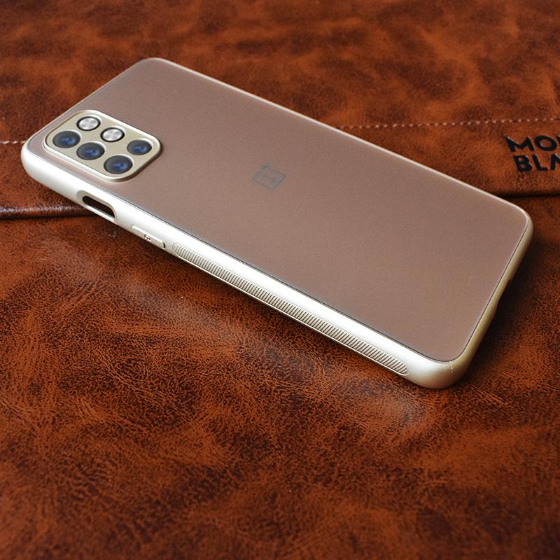 Special Edition Matte Finish Silicone Glass Back Case For Oneplus 9R - planetcartonline