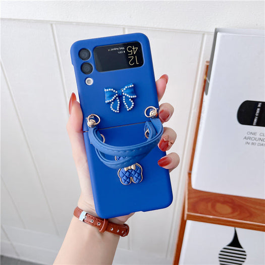 Premium Leather Phone Case for Samsung Galaxy Z Flip 4