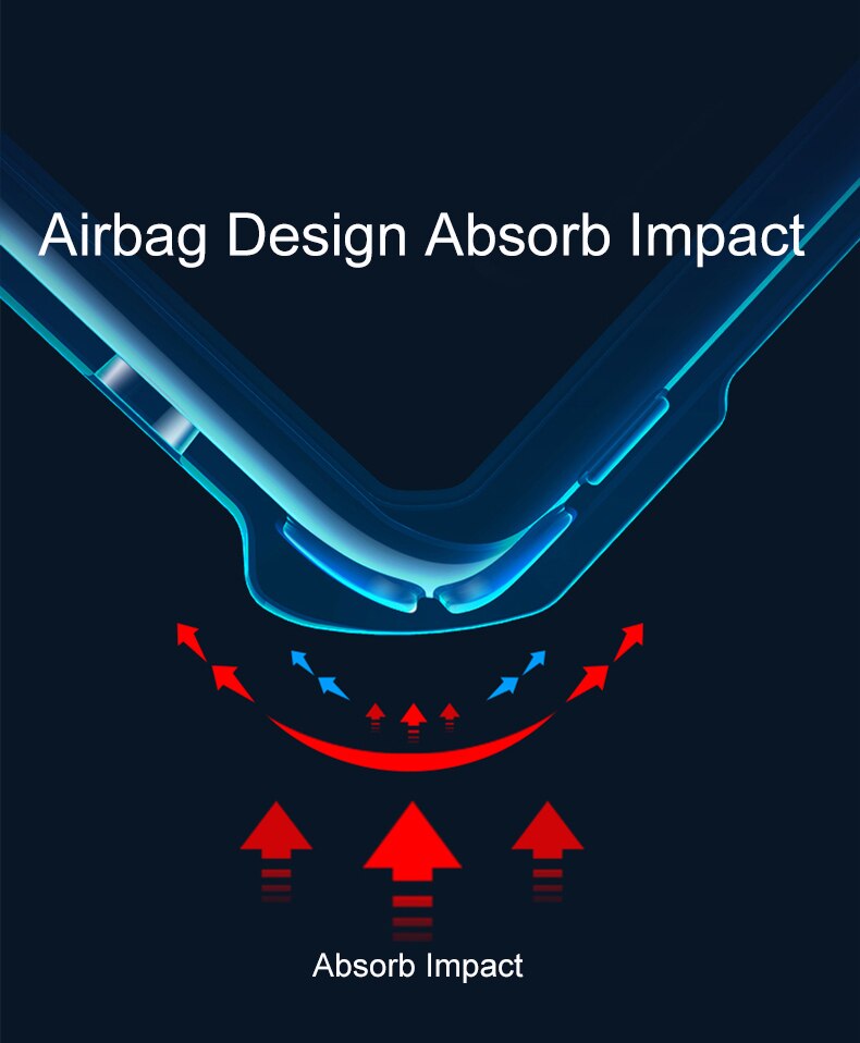 Anti-knock Heavy Duty Transparent Shockproof Bumper TPU + PC Back Case Cover for For OnePlus 8 Pro - Premium Cases