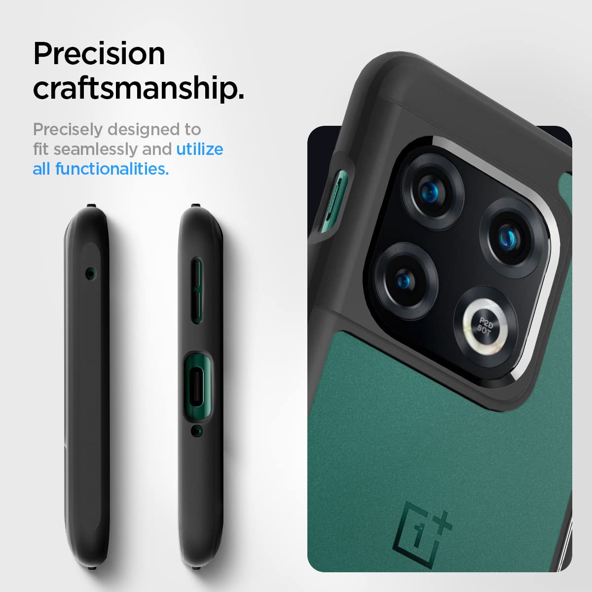 Premium Luxury Metal Camera Protection Shockproof Armor Case For OnePlus 10 Pro