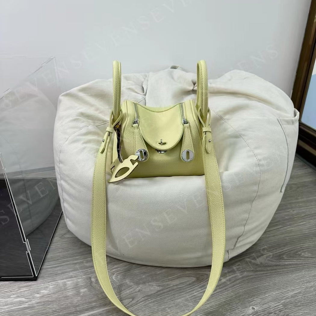 Luxury Leather Laurel Hobo Mini Handbag For Female