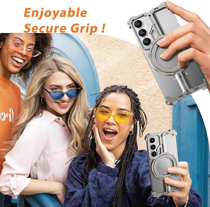 Matel Magsafe Ring Stand Case S24 Ultra