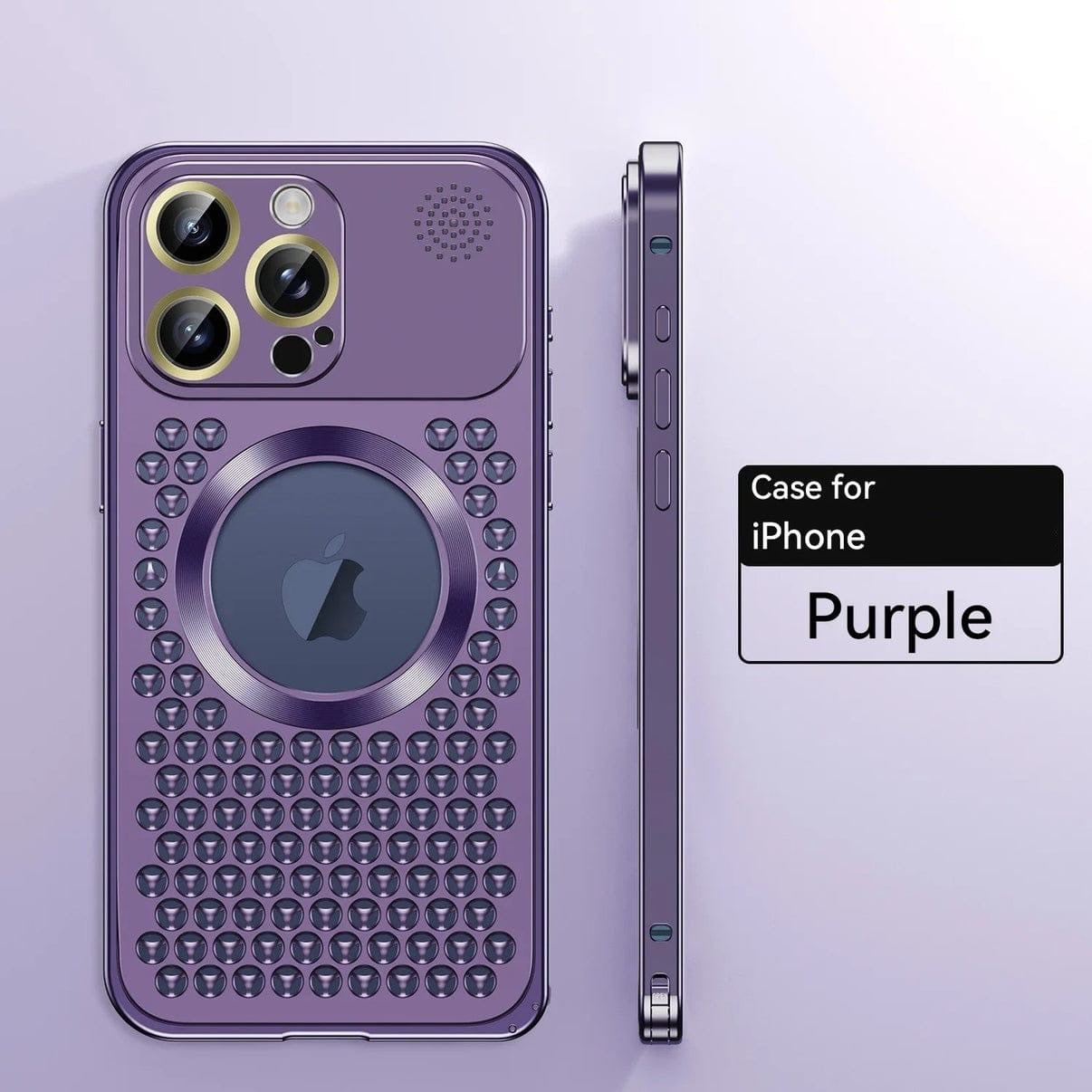 Mesh Metal Magsafe Bumper Case For iPhone 14 Pro Max