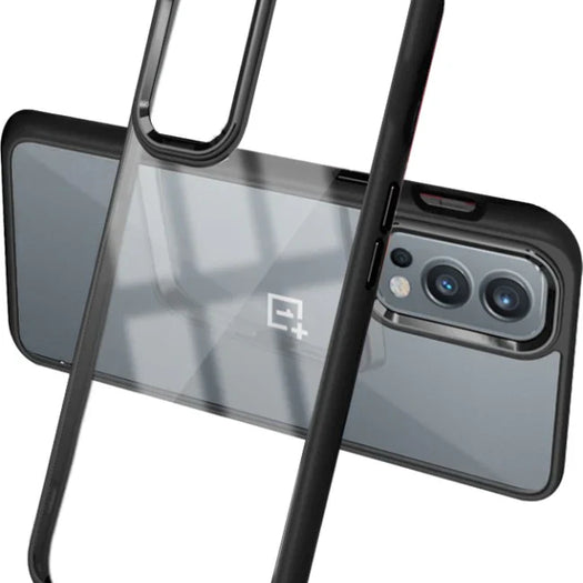 Luxury Plating Metal Camera Ring Transparent Case Oneplus Nord CE 2 Lite