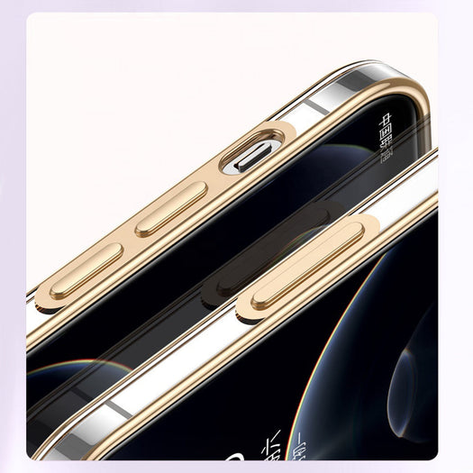 Premium Gradient Slim Soft Back Electroplated Glossy Bumper Case Cover for iPhone 13