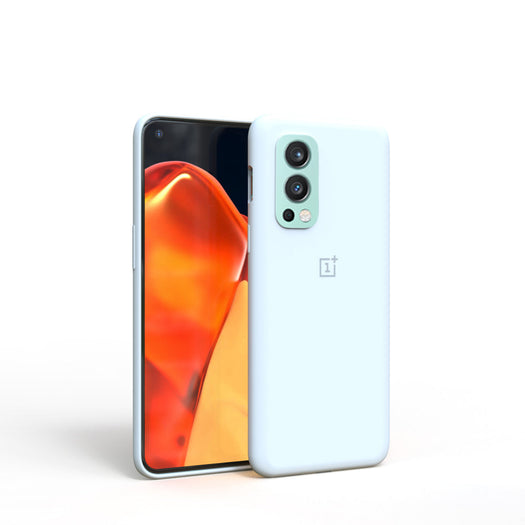 Premium Liquid Silicone Back Case Cover For OnePlus Nord 2
