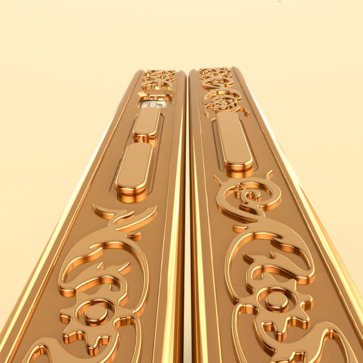 Premium Luxury 3D Flower Carved Plating Electroplated Side Frame Transparent Back Case Cover for Samsung Galaxy S21