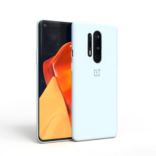 Premium Liquid Silicone Back Case Cover For OnePlus 8 Pro