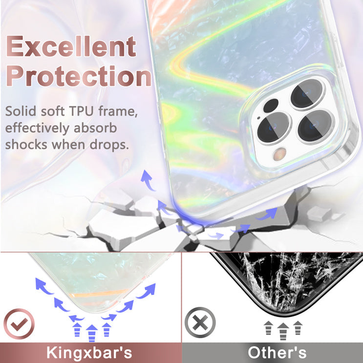 Kingxbar Shell Series Pc Tpu Case For iPhone 13 Pro Max - Premium Cases